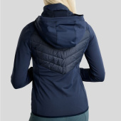 Hybridjacke MoAddie Logo Charm Marineblau Hybridjacke MoAddie Logo Charm Marineblau