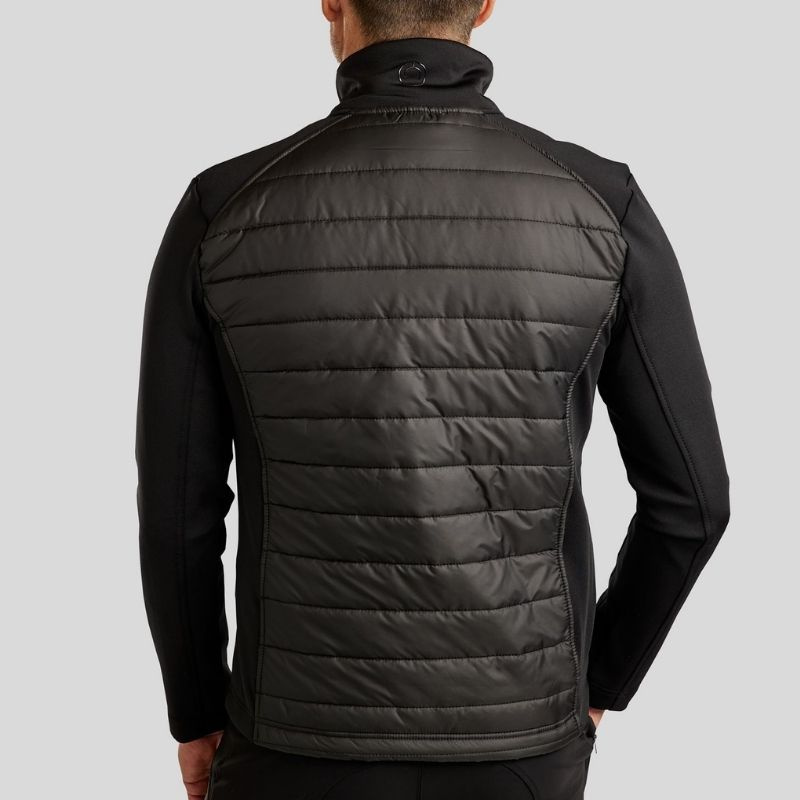 Hybridjacke Herren Emanuel Softshell Schwarz