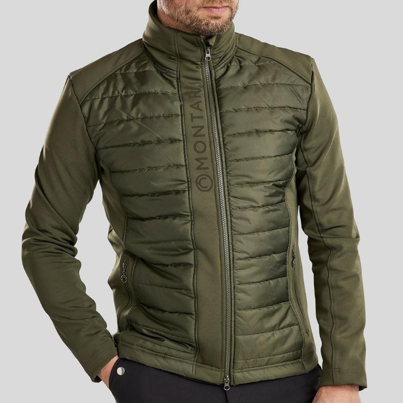 Hybridjacke Herren Emanuel Softshell Olive