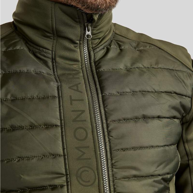 Hybridjacke Herren Emanuel Softshell Olive