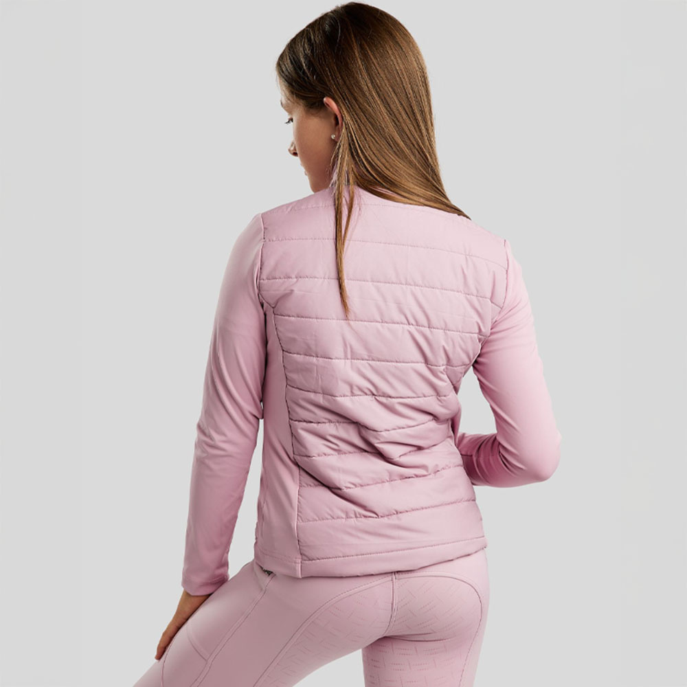 Hybridjacke Kinder/Junior MoLila Softshell Champagne Crystal Tape Candy Pink