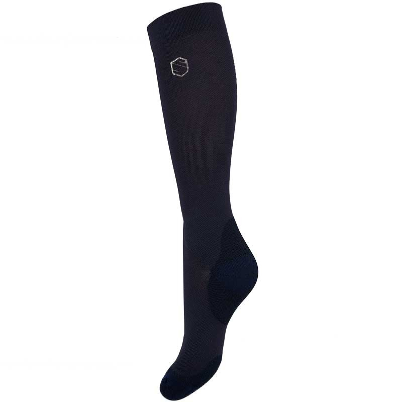Reitsocken Balzane Soft Glitzer Marineblau