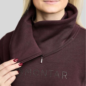 Sweatshirt MoNaja Gun Metal Crystals Fig Sweatshirt MoNaja Gun Metal Crystals Fig