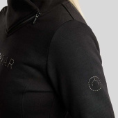 Sweatshirt MoNaja Gun Metal Crystals Schwarz Sweatshirt MoNaja Gun Metal Crystals Schwarz
