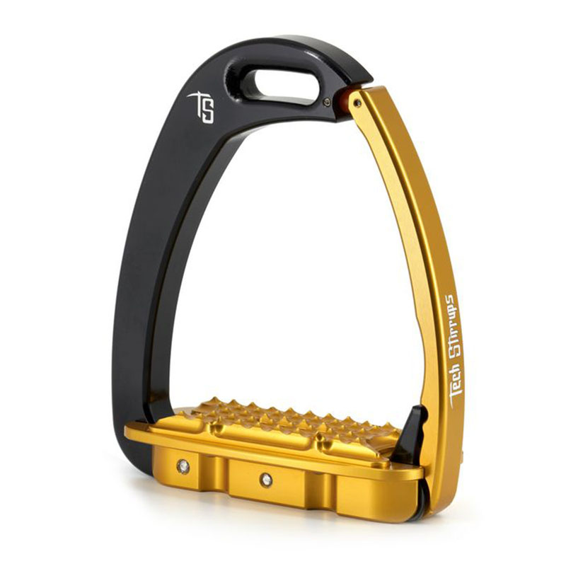 Steigbügel Venice Young EVO Schwarz/Gold