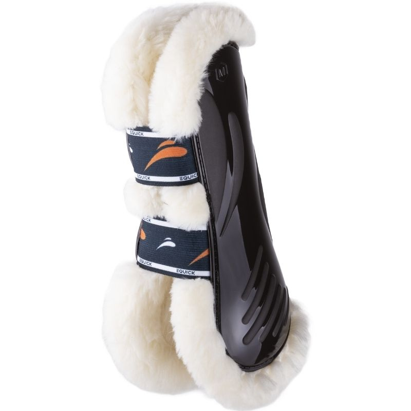 Tendon Boots Vibe Fluffy Braun