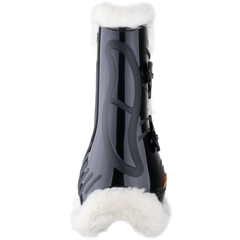 Tendon Boots Vibe Fluffy Schwarz