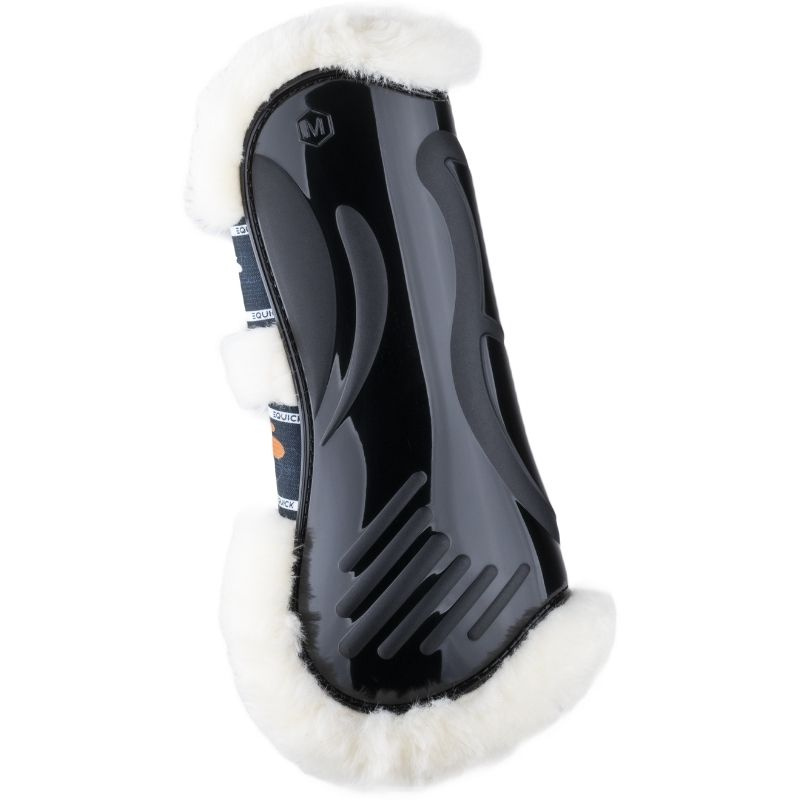 Tendon Boots Vibe Fluffy Schwarz