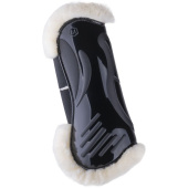 Tendon Boots Vibe Velcro Fluffy Schwarz Tendon Boots Vibe Velcro Fluffy Schwarz