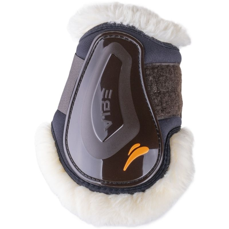 Streichkappen Vibe Velcro Fluffy Braun
