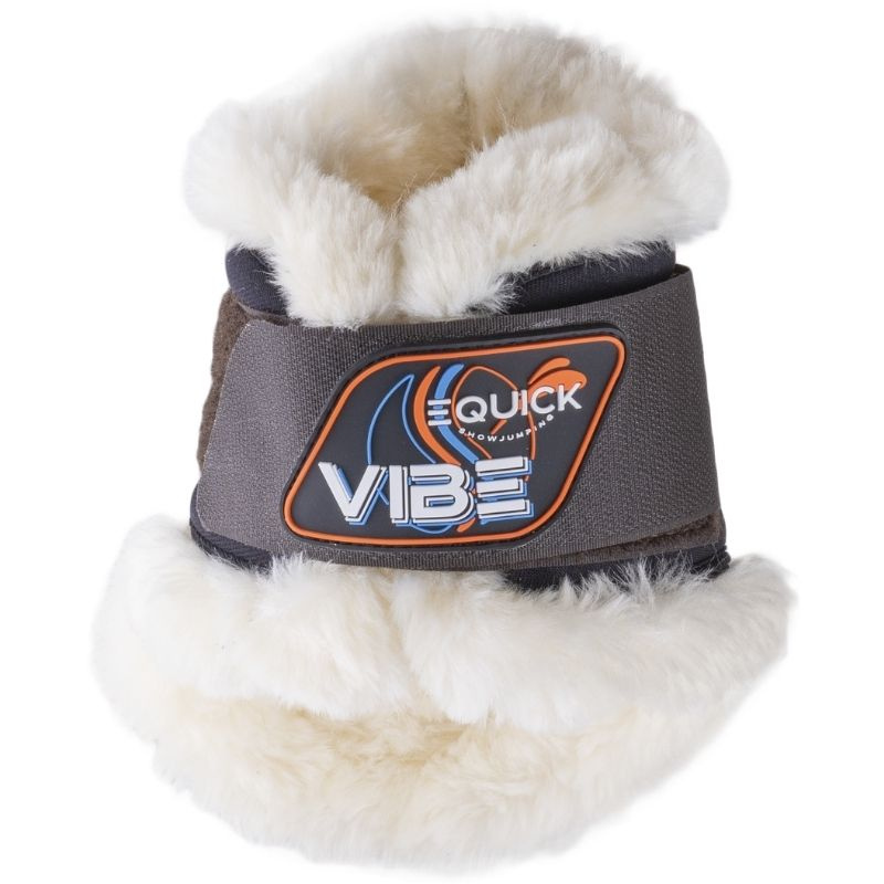 Streichkappen Vibe Velcro Fluffy Braun