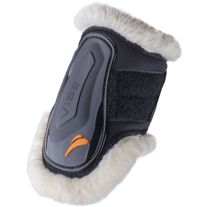 Streichkappen Vibe Velcro Fluffy Schwarz