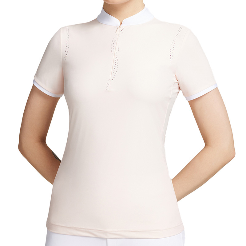 Turniershirt Leia Crystal SS Hellrosa