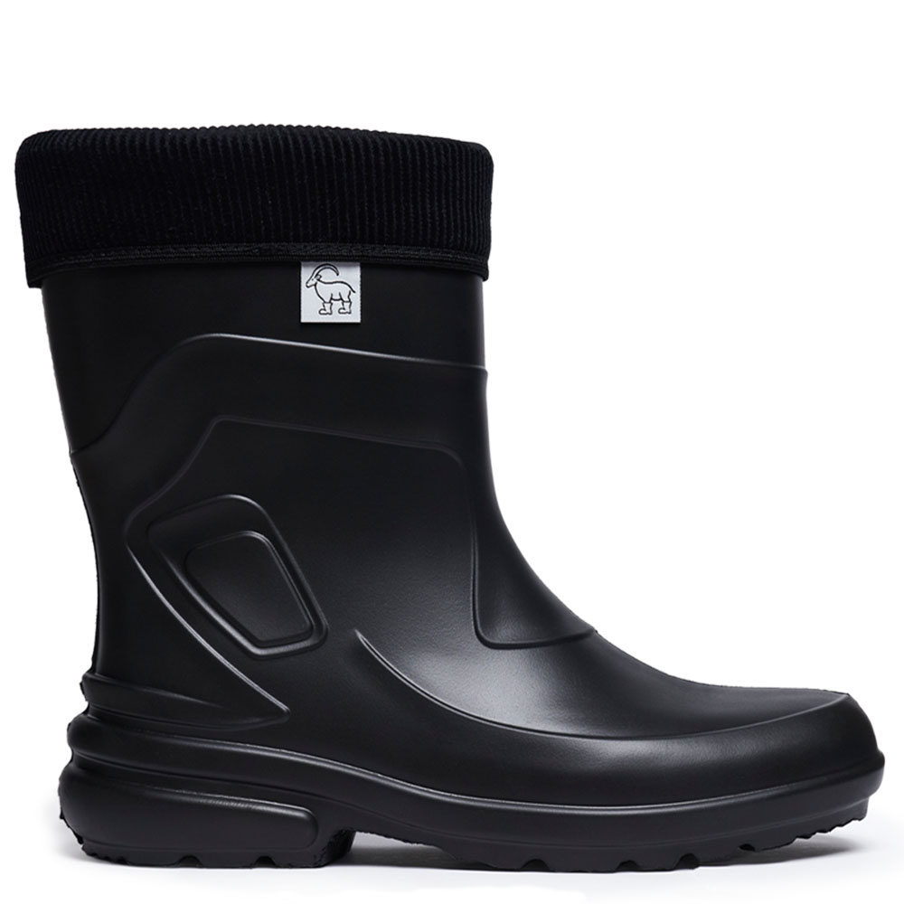 Gummistiefel mit herausnehmbarem Futter Lisa Schwarz