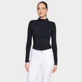 Funktionsshirt Amber 1/2 Zip Schwarz Funktionsshirt Amber 1/2 Zip Schwarz