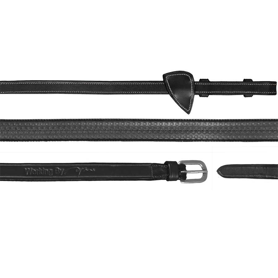 Gummizügel 5/8 WC Schwarz