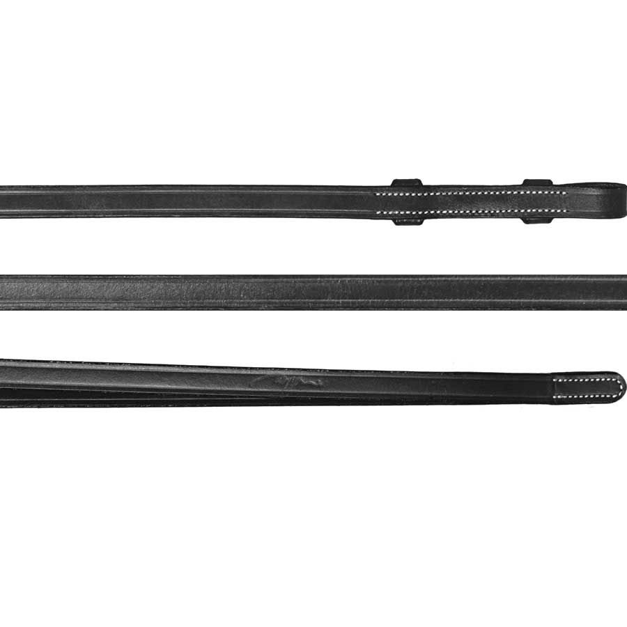 Lederzügel WC Schwarz